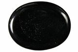 1.8" Polished Black Obsidian Worry Stones  - Photo 2
